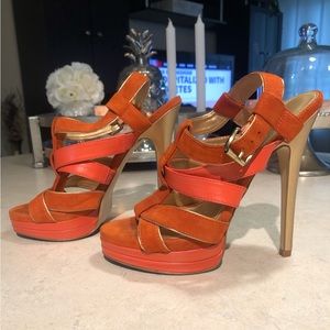 3/20$ Orange Aldo Pumps Size 36 ( Fits a US 7** )